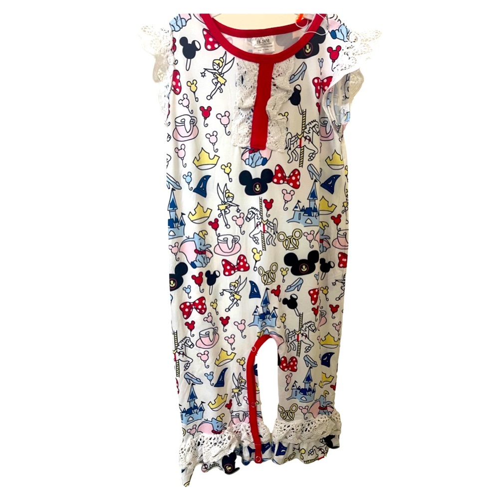 NWT Boutique Disney World Disneyland One-Piece Outfit - Magical Disney Delight!